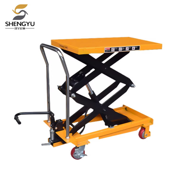 500 kg-os hidraulikus emelőplatform