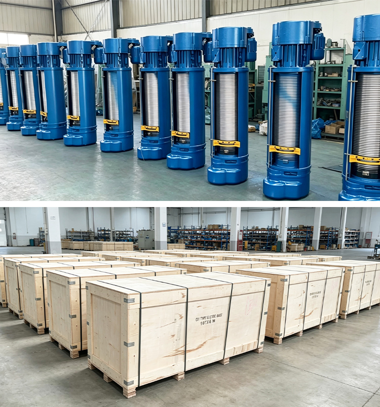 CD1 380V Wire Rope Electric Hoist for Crane